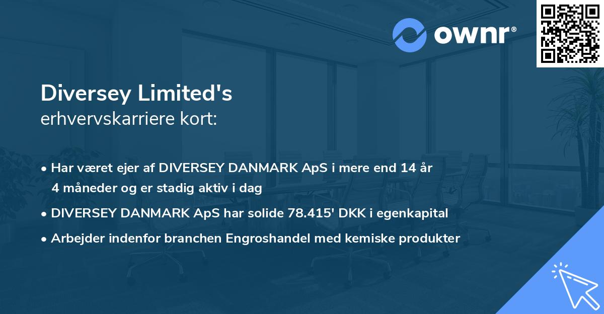 Diversey Limited's erhvervskarriere kort