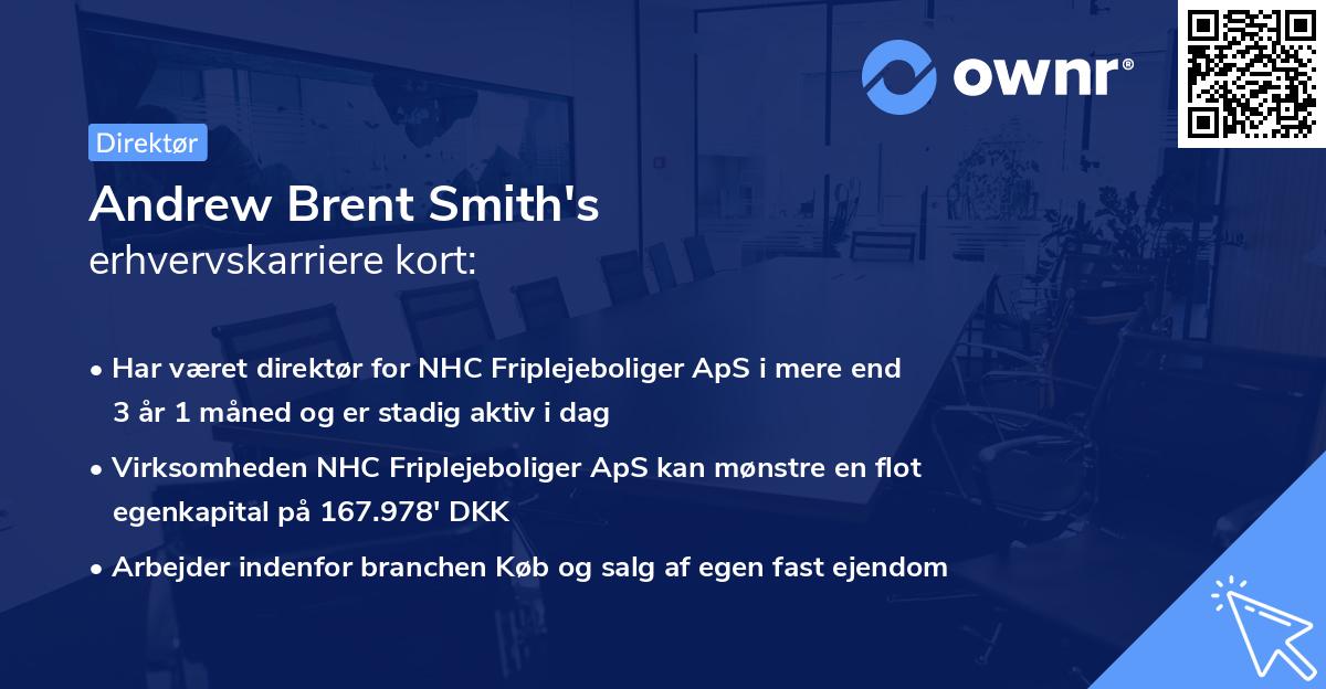 Andrew Brent Smith's erhvervskarriere kort