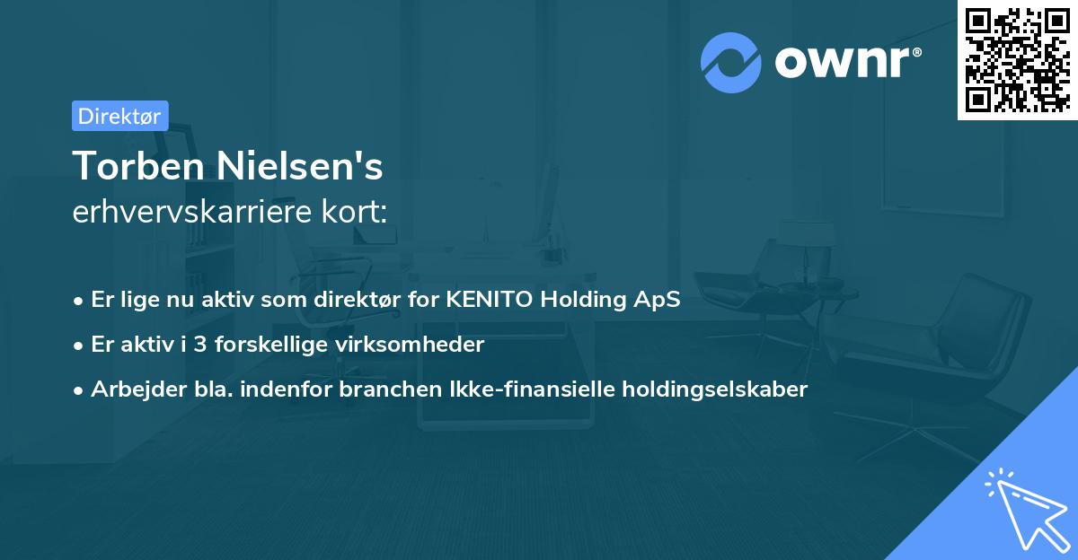 Torben Nielsen's erhvervskarriere kort