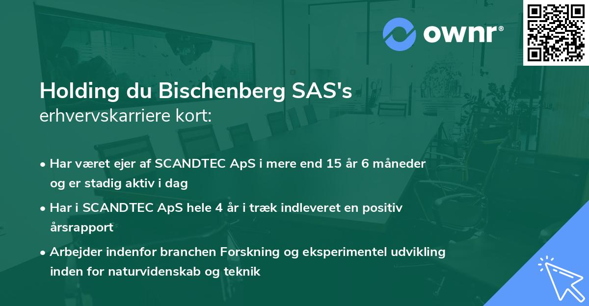 Holding du Bischenberg SAS's erhvervskarriere kort