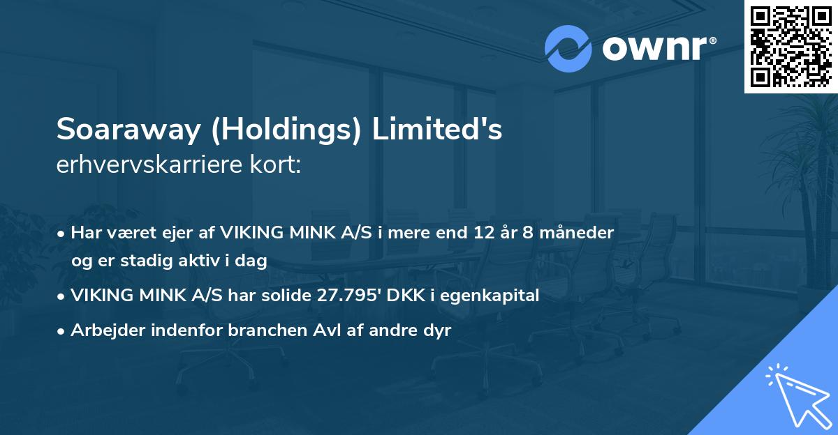 Soaraway (Holdings) Limited's erhvervskarriere kort