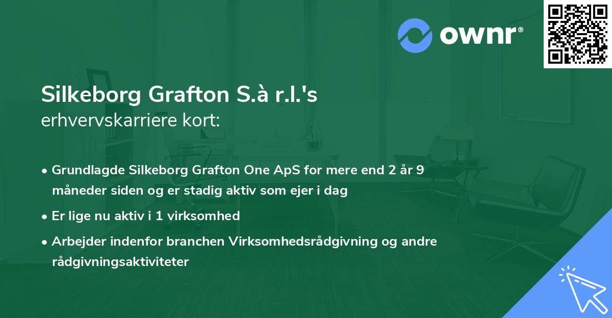 Silkeborg Grafton S.à r.l.'s erhvervskarriere kort