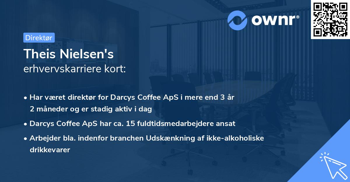 Theis Nielsen's erhvervskarriere kort