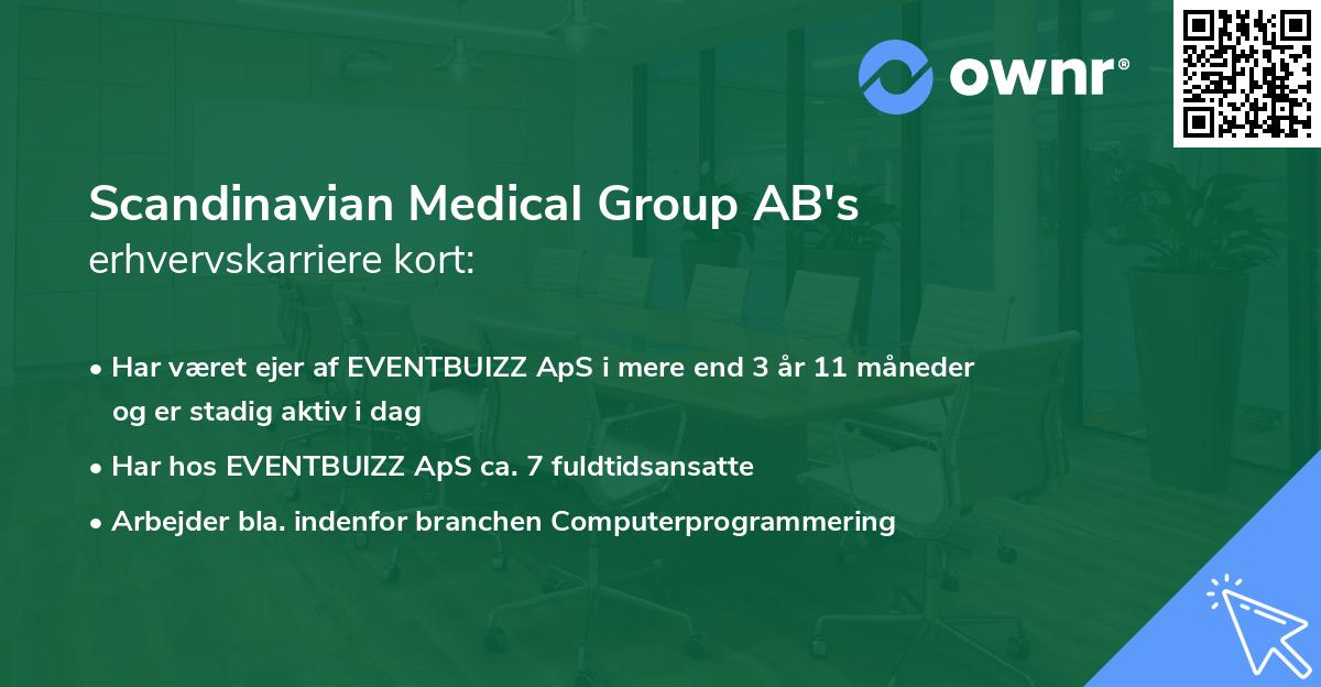 Scandinavian Medical Group AB's erhvervskarriere kort