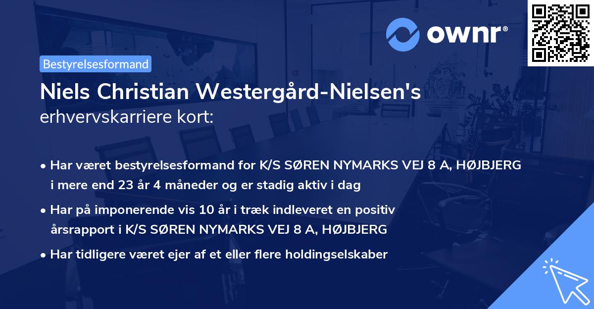 Niels Christian Westergård-Nielsen's erhvervskarriere kort