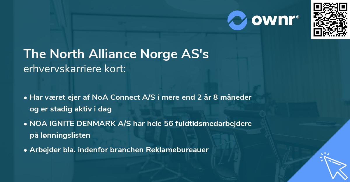 The North Alliance Norge AS's erhvervskarriere kort