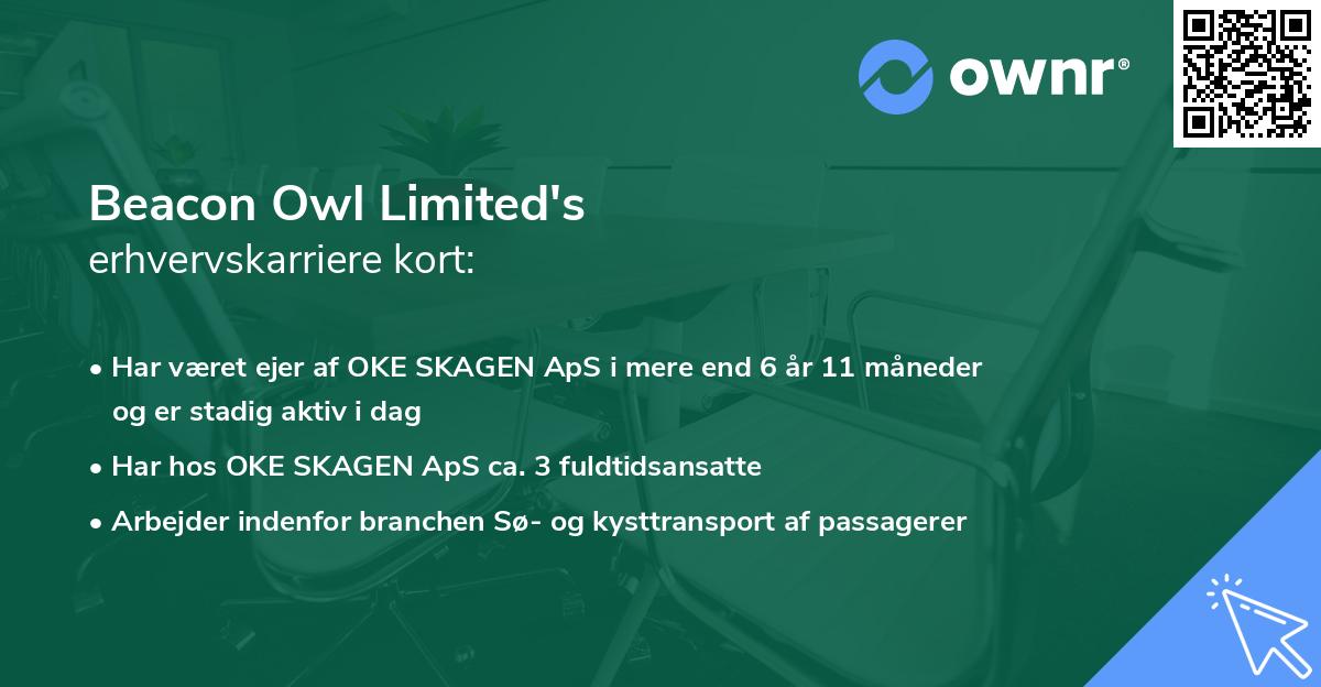 Beacon Owl Limited's erhvervskarriere kort