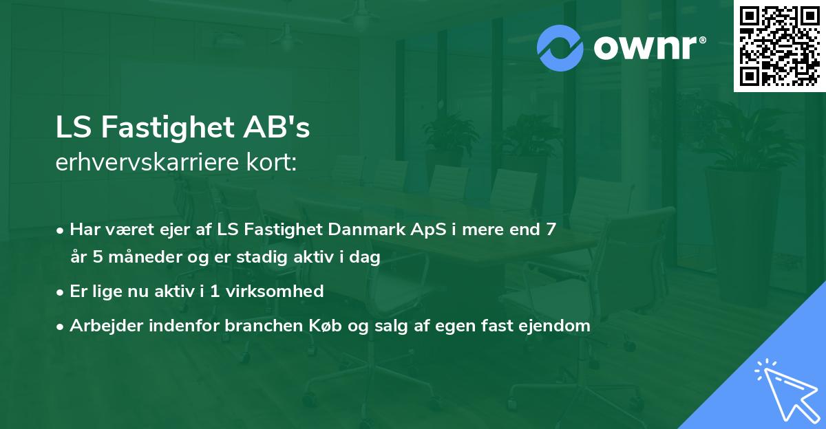 LS Fastighet AB's erhvervskarriere kort
