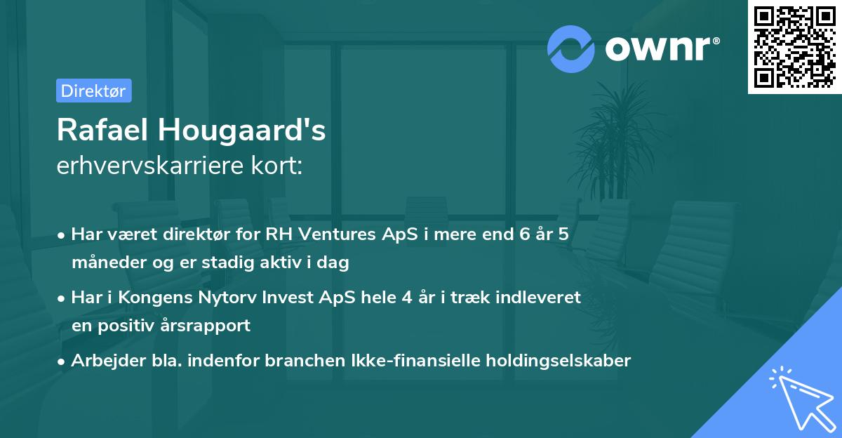 Rafael Hougaard's erhvervskarriere kort
