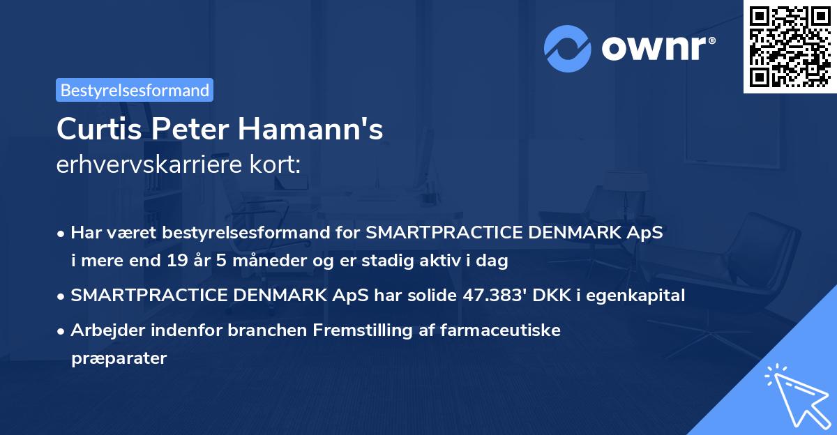 Curtis Peter Hamann's erhvervskarriere kort
