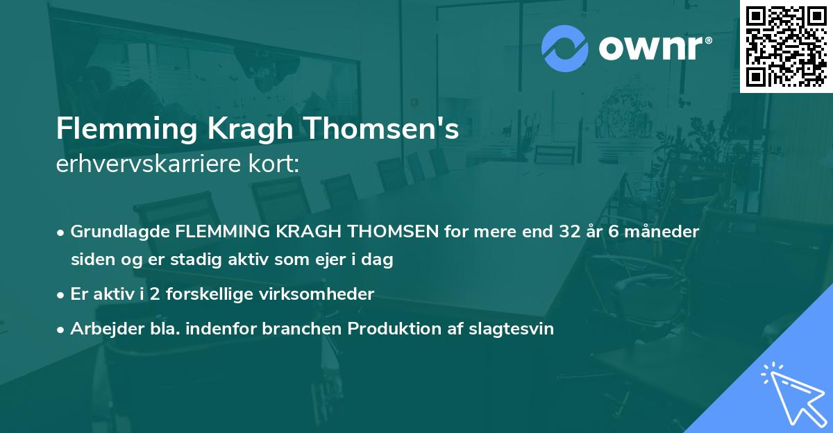 Flemming Kragh Thomsen's erhvervskarriere kort