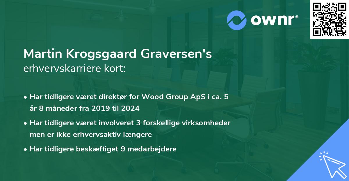 Martin Krogsgaard Graversen's erhvervskarriere kort
