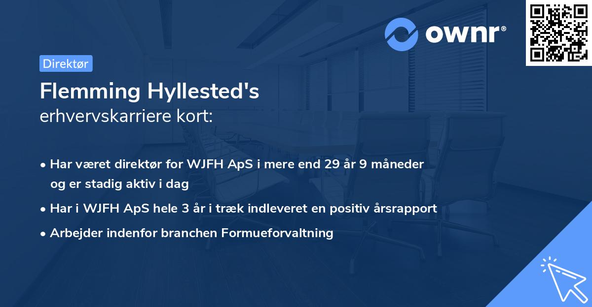 Flemming Hyllested's erhvervskarriere kort