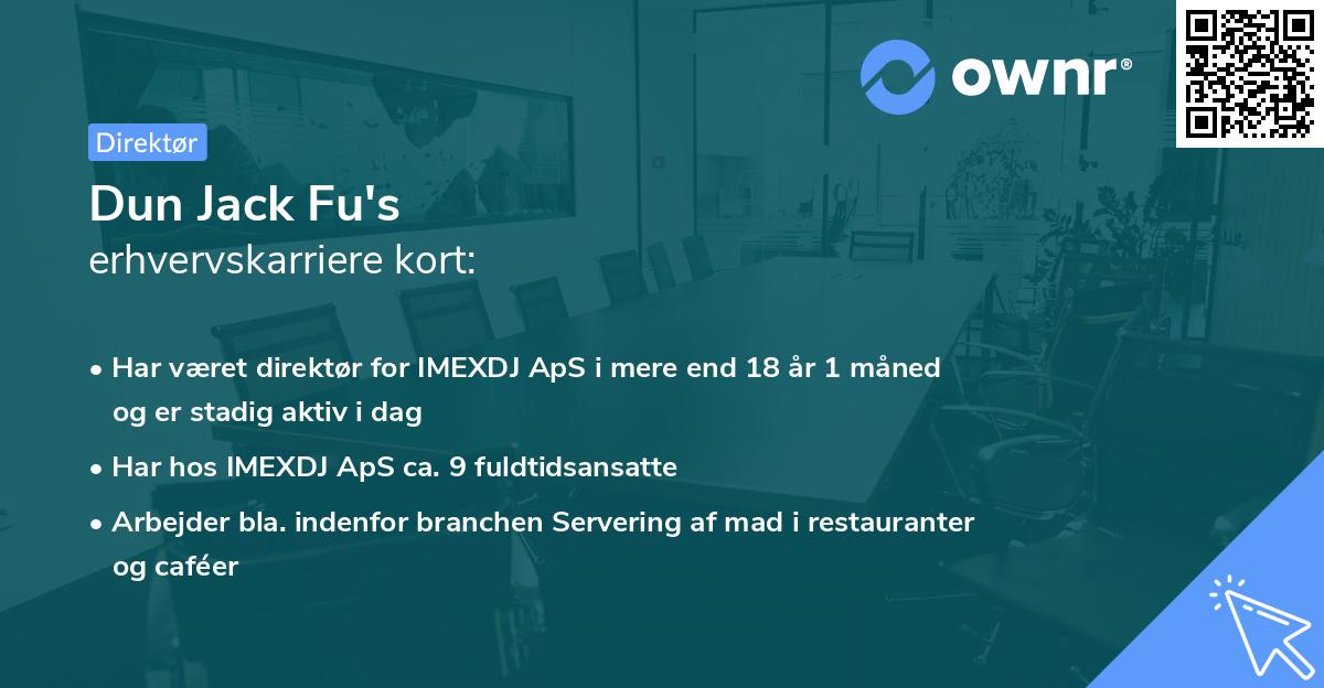 Dun Jack Fu's erhvervskarriere kort