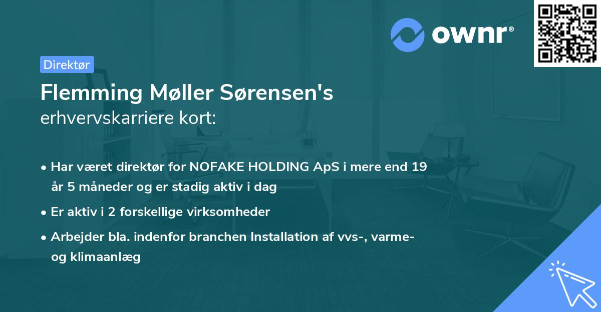 Flemming Møller Sørensen's erhvervskarriere kort