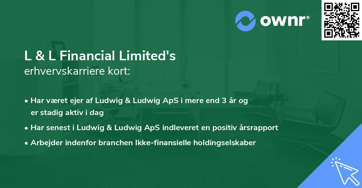 L & L Financial Limited's erhvervskarriere kort