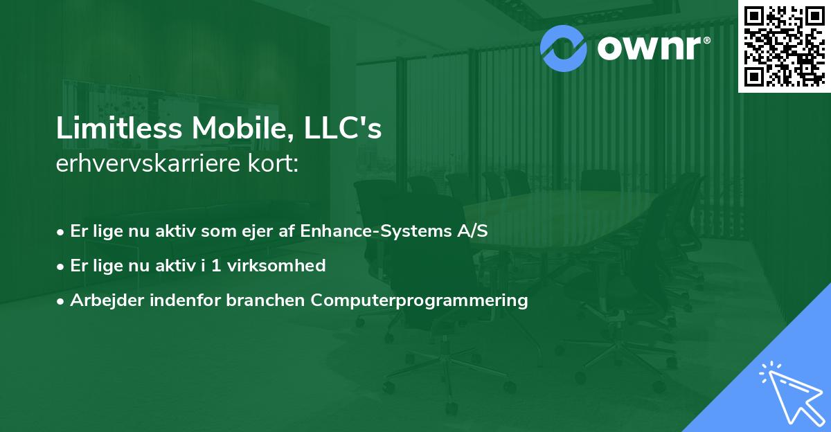 Limitless Mobile, LLC's erhvervskarriere kort