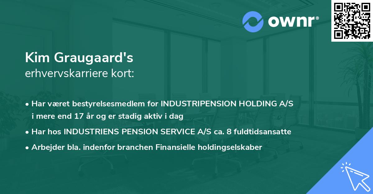 Kim Graugaard's erhvervskarriere kort