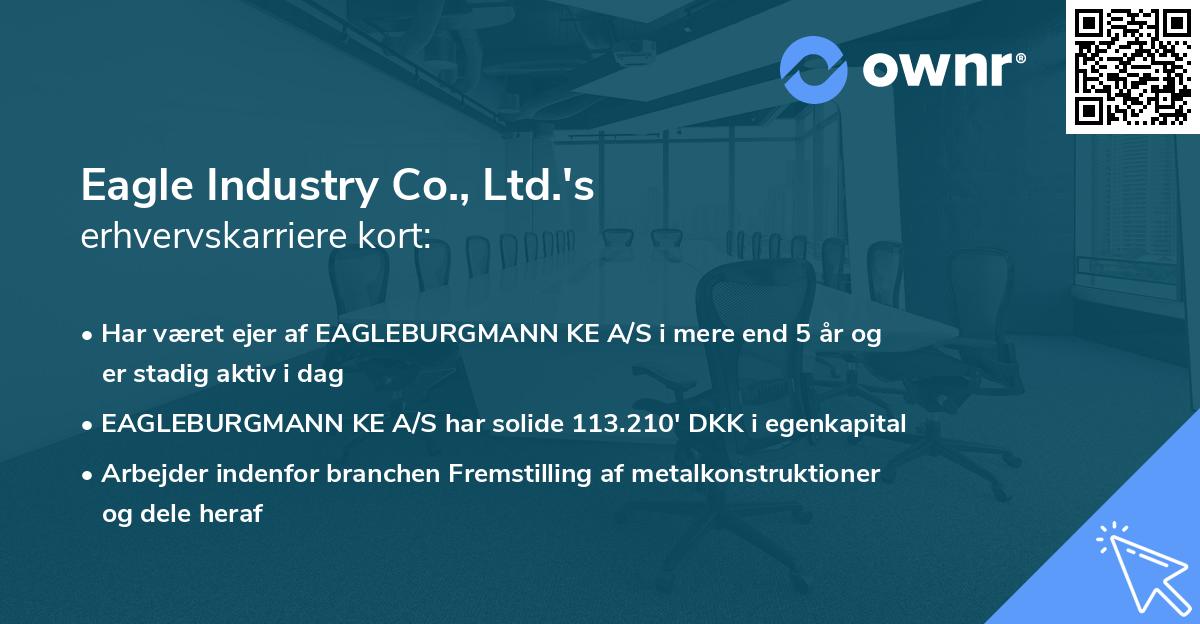 Eagle Industry Co., Ltd.'s erhvervskarriere kort