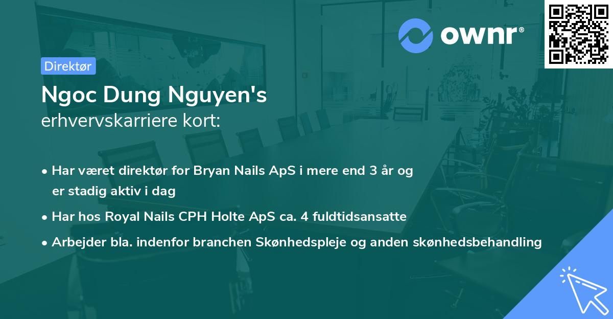 Ngoc Dung Nguyen's erhvervskarriere kort